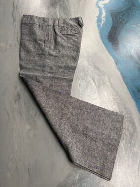 Gray Dress Pants - Subtle Heather Texture